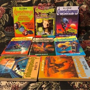 Lot of R.L. Stine Goosebumps books